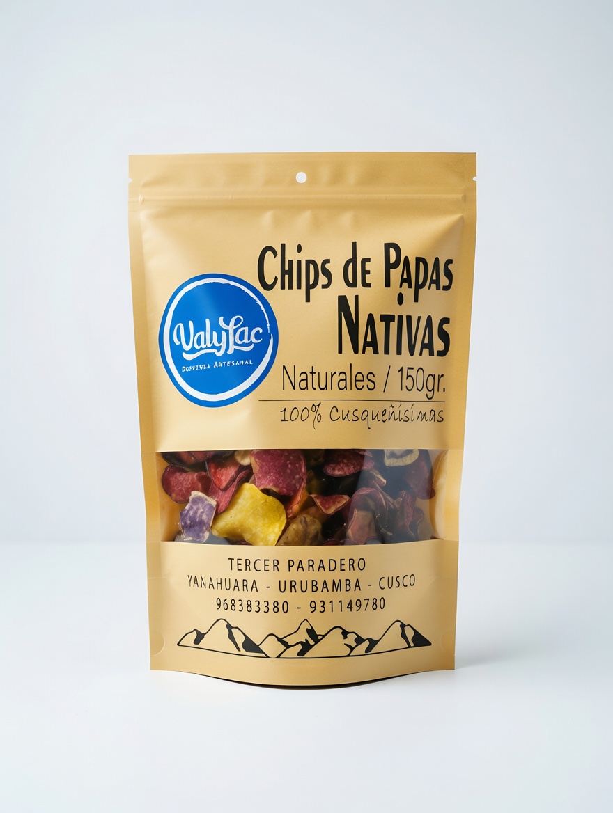 Chips de Papas Nativas Naturales